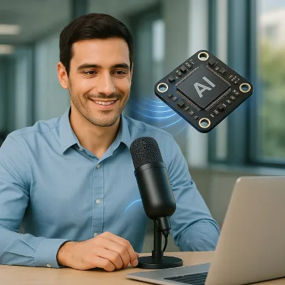 Low Power Consumption Ready-to-Integrate Design Plug-and-Play USB noise cancelling microphone for meetings for Live Stage