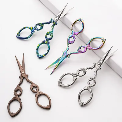 Specialized Paper-cut Tea Bag Window Flowers Small Scissors
