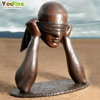 Famous Modern Art Street Bronze Abstract Sculpture