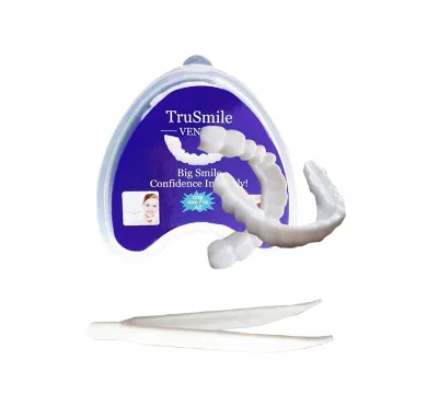 Tooth Kit Laugh Veneers Teeth Temporary False Teeth Cover Denture Braces Perfect Smile Cosmetic Dental Tool