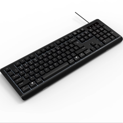 Large Factory OME USB Wired Black Membrane Projection Keyboard New Gaming Keyboard at Low Price