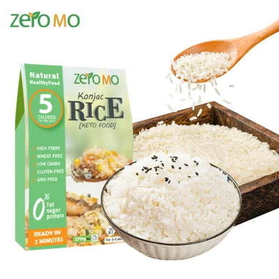 Zero Mo on Sale Stock Available Convenient Self Heating Jiggly Instant Exquisite Konnyaku Keto Foods Konjac Rice
