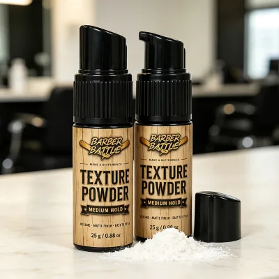 Men's Grooming Brands Professional Barber Lightweight Hold Matte Texture Hair Styling Powder Spray for Multi Channel Retailers