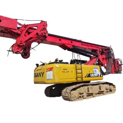 Used Chinese Brand Sany150 Rotary Drilling Rig SR Series (SR155/SR205/SR250/SR285/SR360) Good Condition 3-Month Warranty Piling