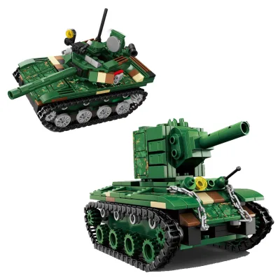 Kids Toys Educational Assembly Model Building Block Set Military Tank Toys for Boys Children's Gift Item