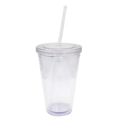 Wholesale IML Label 250ml Disposable Clear Plastic Drinking Cup,Take Away Coffee Cups
