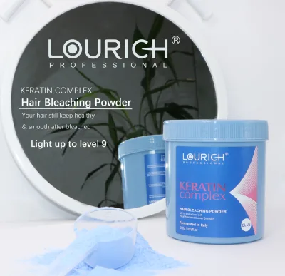 500g High Quality Hair Bleach Powder for Professional Salon Use Low Ammonia Less Foaming & No Drip Hair Bleaching Powder