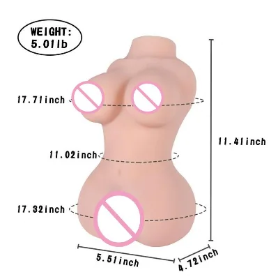 Mini Realistic Sex Doll with Vagina and Pussy Pocket Erotic Sexy Doll with Big Breast Male Masturbator Sex Toys for Men