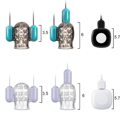 Low Price Sex Toys Male Masturbation Massage Penis Trainer Glans Vibrator for Men