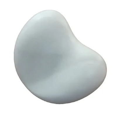 Customizable Heart Shape PU Foam Bath Pillow with Suction Cup Factory Direct Sale Waterproof SPA Bathroom Accessory