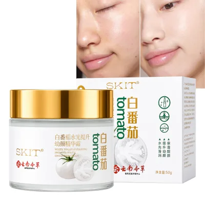 High Quality White Tomato Extract Whitening Face Cream Deeply Hydrates Reduces Wrinkles Quickly Absorbs Refreshing Easy Absorb
