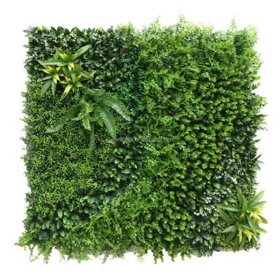 Decor Boxwood Panels Artificial Flower Plant Wall
