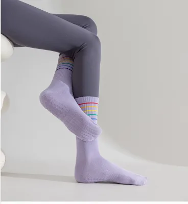 Factory Direct Sale Grippy Socks Custom Pilates Summer Socks Women Fashion Socks