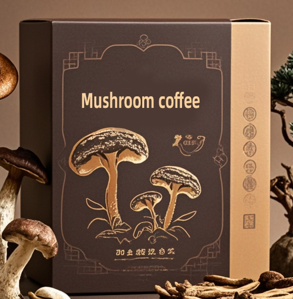 Wholesale 10g*15 Organic Herbal Mushrooms Extract Instant Mushrooms Coffee Powder