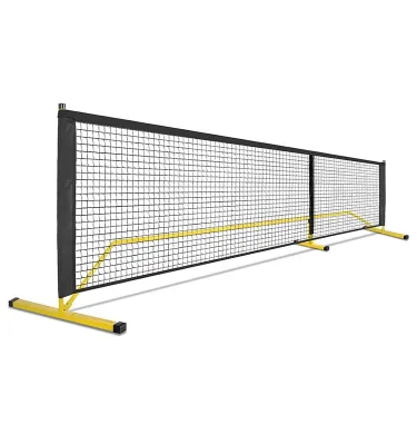 Professional 22FT Portable Pickleball Net with Exclusive Ball Holder Court Marker Pickle Ball Net for Outdoor Pickleball Net