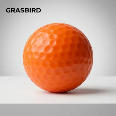 Premium Tournament Golf Ball 2-Piece Long Distance Custom Logo Rubber Core