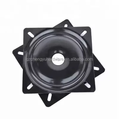 CY-197 High Quality Wholesale Guangdong Furniture Steel Round Ball Bearings Rotating Bar Chair Heavy Duty Swivel Plate
