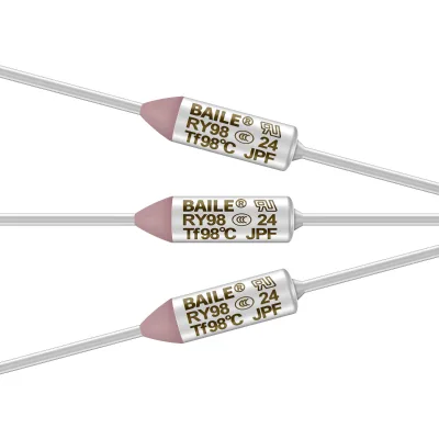 Factory Price Hot Selling RY98 98c TF 250v 10a Metal Overload Thermal Fuse for Home Appliances