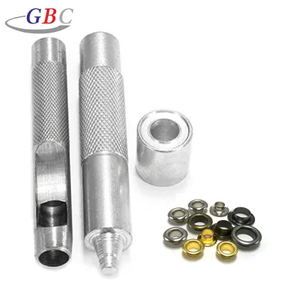 Custom GBC Steel Eyelet & Grommet Manual Hand Press Tool with Strong Construction and 1 Year Warranty for Garment Use