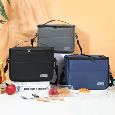 Outdoor Camping Waterproof Picnic Food Storage Bag Cooler Bag Big Capacity Thermal Insulated Tote Bento Lunch Bag for Adult