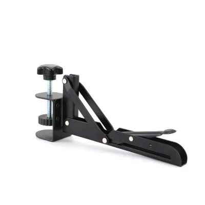 Office Furniture Accessories Space Saving Platform Extender No Drilling Keyboard Folding Bracket