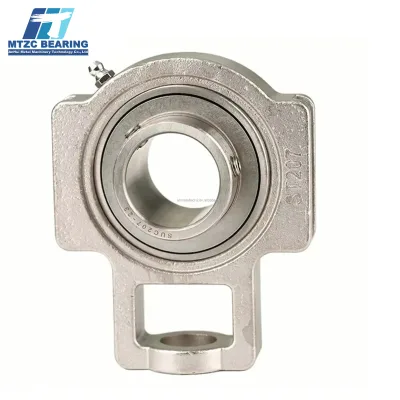 304 Stainless Steel Outer Ball Bearing with Seat SUCT204 205 206 207 208 T209-T2