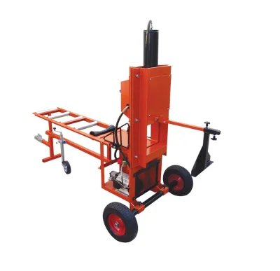 Fast Woodworking 380v Power Chain Wood Splitter With Motor