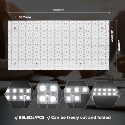 DC 24V 20W SMD2835 LED Sheet with Lens Delivers More Uniform and clear Light Output and Reduces Glare and Hotpots