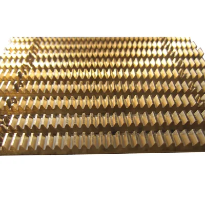 High Precision Small Brass Rack Pinion