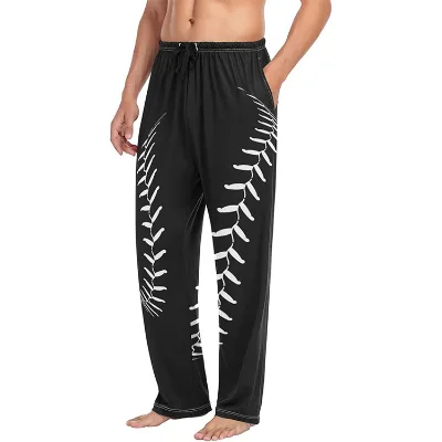 Unisex Men's and Women's Casual Stretch Pajama Pants With Pockets Cozy Comfortable Lounge Pants for Autumn Winter Summer