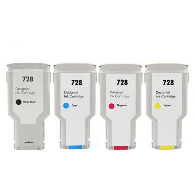 HP DesignJet T730 T830 F9J60A F9J68A Compatible for Ink Cartridges Refillable Plotter 728 729 for Ink Cartridge