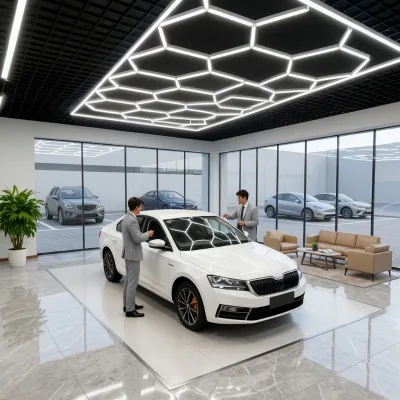 Energy Saving Hexagon LED Lights Honeycomb Home Lamps Long Lifespan for Living Room Bedroom Kitchen Office Hallway Entryway