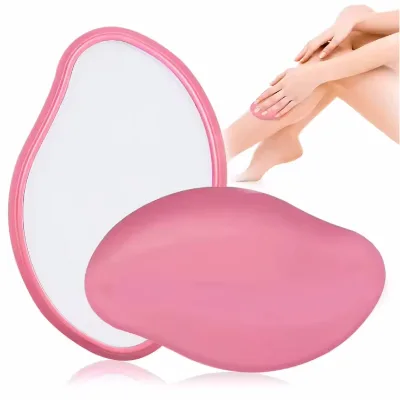 Crystal Hair Eraser for Women and Men Crystal Hair Remover,Painless Exfoliation Hair Removal Tool for Arms Legs