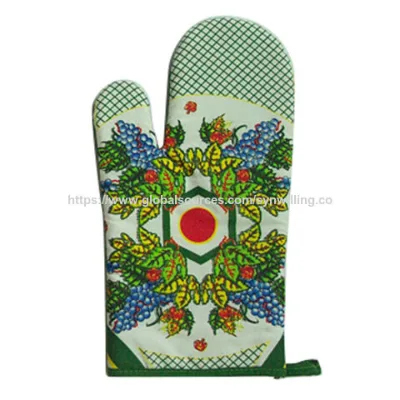 Factory direct promotional cotton oven mitt