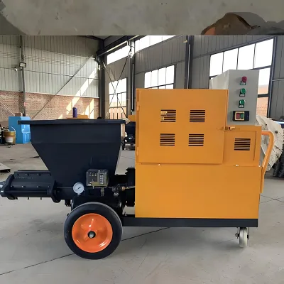 Best-Selling Mortar Spray Machine 3mm Particle Size Fine Mortar Coating Equipment