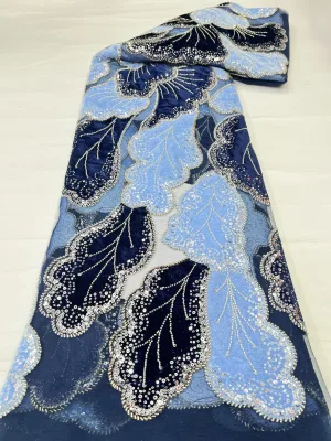 Popular Wholesale Price Embroidered Velvet Net Lace Wedding Bridal Dress Lace Fabric Laser Flannel for Clothing