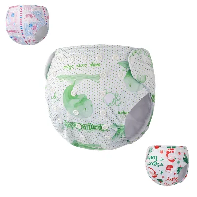 Yasmine Baby Diapers Potty Training Pants Baby Diapers for Toddler Boys Girls Reusable Cotton Washable Night Nappy Pantie