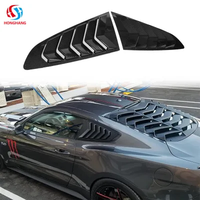 Window Louvers Shutter Type a for Ford Mustang 2015 2016 2017 2018 2019 Rear Side Window Covers OEM Factory Wholesale