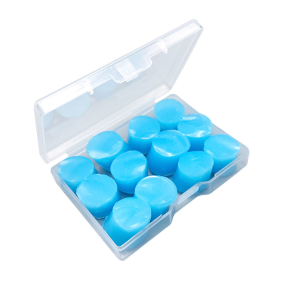 6 Pairs Gel Ear Plugs Reusable Silicone Earplugs Waterproof Swimming Earplugs Noise Cancelling Ear Plugs for Adults Kids