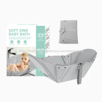 A baby bathtub designed specifically for newborns, capable of accommodating sinks and bathtubs, and can be used for various purpos