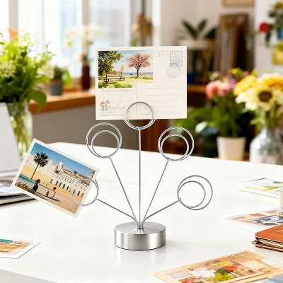 Vintage Retro Creative Minimalist Style Business Card Holder for Valentine's Day Party Home Decoration
