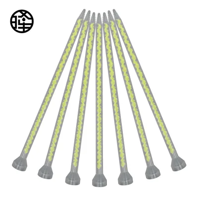 High Pressure Static Mixing Tube | 1.5/1.85/2mm Wall Thickness, Leak-Proof for Industrial Adhesive Dispensing