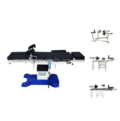 Eight Function Universal Delux Electric Operation Room Surgical Operating Table With Translation Function