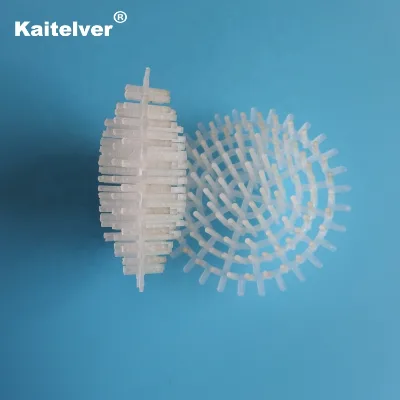 High Quality White PP Plastic Igel Bio Ring for Fish Farm