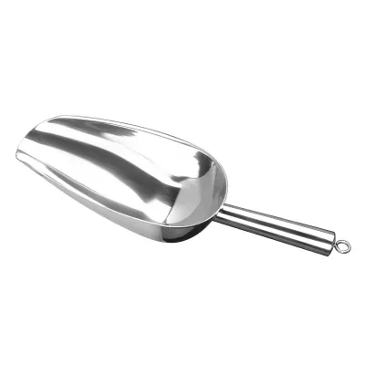 Multipurpose for Candy Kitchen Bar Party Pet Animal Dog Food Scoop Ice Maker Metal Ice Scooper