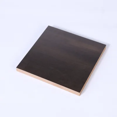 Custom Sizes Laminated Melamine Mdf Board E1 E2 Double Sided Decoration Mdf Board
