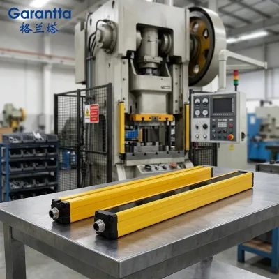 Long Detection Distance 30mm Safety Light Curtain Sensor Anti Interference Infrared Light Barrier CE for Automated Assembly Line
