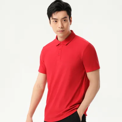 Wholesale Tshirts for Men Short Sleeve Men's Shirts Custom Print Polo T-Shirts Men's Polo Shirts Costom Logo