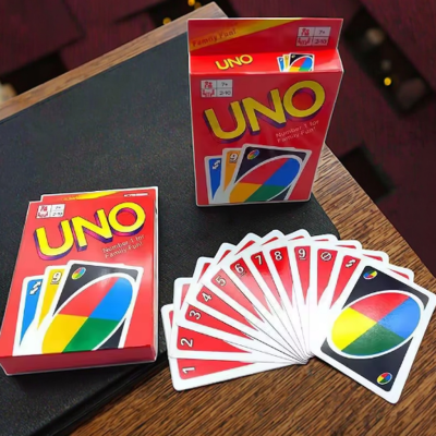 English Party Leisure Entertainment Playing Cards Intellectual Development Board Game for Family Made of Paper