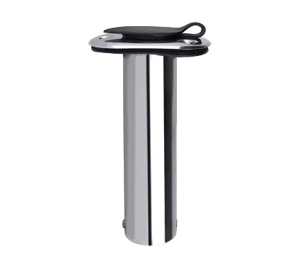 Fishing Rod Holder 15 Degree Flush Mount Rod Holder with PVC Liner and Gascket